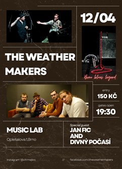 The Weathermakers v Labu (feat. Jan Fic a Divný počasí)- Brno -Music Lab, Opletalova 1, Brno