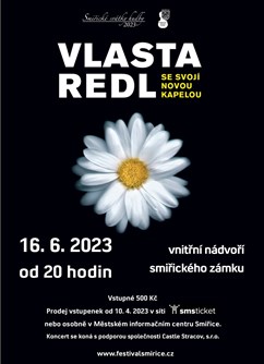 Vlasta Redl s kapelou- koncert Smiřice -Nádvoří zámku Smiřice, Zámek 130, Smiřice