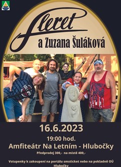 Fleret a Zuzana Šuláková- koncert Hlubočky -Amfiteátr Na Letním, Letní 372, Hlubočky