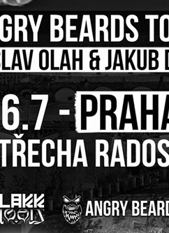 Jaroslav Olah & Jakub Děkan- koncert v Praze- Angry beards tour -Střecha Radost, nám. Winstona Churchilla 2, Praha