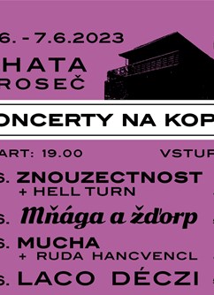 Mňága a Žďorp- koncert v Jablonci nad Nisou -Chata Proseč, Pod Prosečí 8, Jablonec nad Nisou