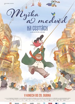 Myška a medvěd na cestách- Měnín -Kino Měnín, Měnín 408, Měnín