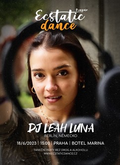 ECSTATIC DANCE na palubě lodi - DJ LEAH LUNA (Německo)- Praha -BOTEL MARINA, U Libeňského mostu 1, Praha