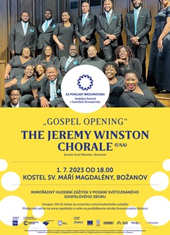 Gospel opening Jeremy Winston Chorale- Božanov -Kostel sv. Máří Magdalény, Božanov, Božanov