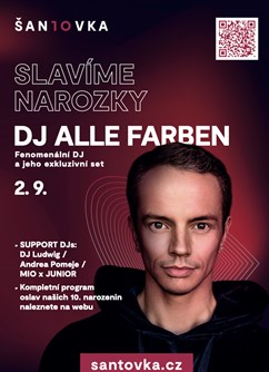 DJ Alle Farben- Olomouc -Galerie Šantovka, Polská 1, Olomouc
