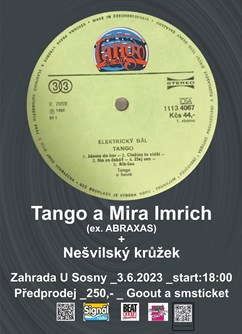 Tango + Nešvilský Krůžek- Brno -Zahrada u Sosny, Břehová, Brno