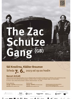 Koncert ArtCafé: The Zac Schulze Gang (GB)- Broumov -Klášter Broumov, Klášterní 1, Broumov