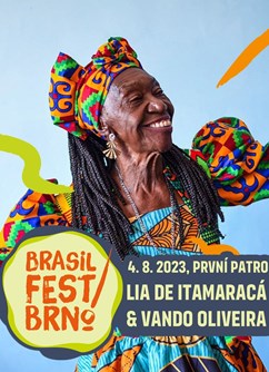 Brasil Fest Brno - Lia de Itamaracá + Vando Oliveira- Brno -První Patro, Dominikánská 342/19, Brno