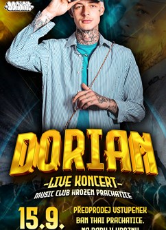 Dorian Live koncert- Prachatice -Music Club Hrozen, Velké Náměstí 8, Prachatice