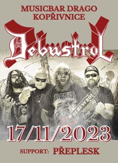 DEBUSTROL- Kopřivnice -MusicBar Drago, Smetanova 1121/2, Kopřivnice