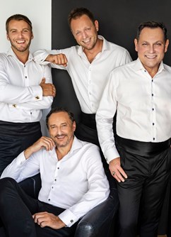 4 TENOŘI ve Zbýšově- koncert Zbýšov -Kino Horník, Masarykova 582, Zbýšov