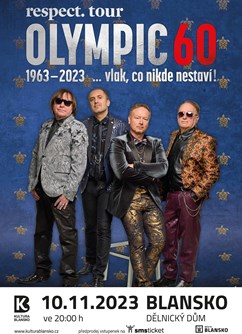 Koncert Olympic 60... vlak, co nikde nestaví- Blansko -Dělnický dům, Hybešova 1, Blansko