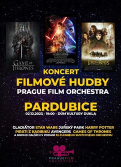 Koncert filmové hudby | Pardubice- Pardubice -DK Dukla, Gorkého 2573, Pardubice