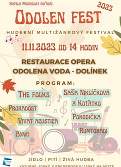 Odolen fest- Odolena Voda -Opera, Náměstí Vítězslava Hálka 90, Odolena Voda