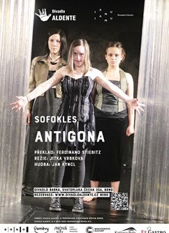 Antigona- Brno -Divadlo Barka, Svatopluka Čecha 35a, Brno