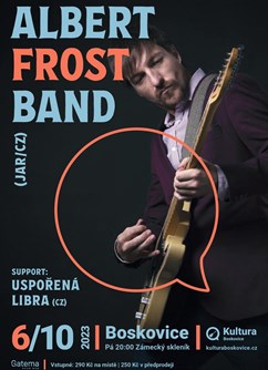 Albert Frost (JAR/CZ) / Uspořená libra (CZ)- Boskovice -Zámecký skleník, Hradní , Boskovice