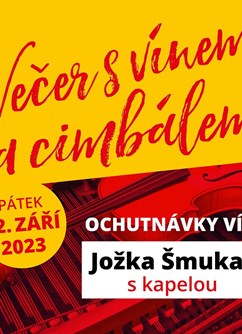 Večer s vínem a cimbálem- Nové Město na Moravě -Kulturák NMnM, Tyršova 1001, Nové Město na Moravě