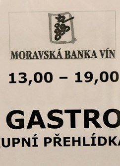 GASTRO - nákupní přehlídka vín- Brno -Vinný sklep Moravské banky vín, Hlinky 106, Brno