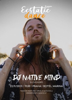 ECSTATIC DANCE v podpalubí lodi - DJ Native Mind (Slovensko)- Praha -BOTEL MARINA, U Libeňského mostu 1, Praha