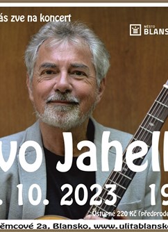 Ivo Jahelka- koncert Blansko -Ulita Blansko, B. Němcové 2a;, Blansko