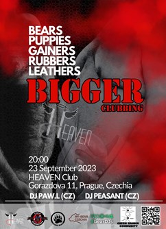 BIGGER 22: End of Summer Encourages- Praha -Heaven club, Gorazdova 1995/11, Praha