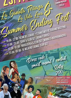 La Gaviota Terraza & La Vida Loca Summer Ending Fest- Brno -La Gaviota Terraza, nám. Svobody 85/16, Brno