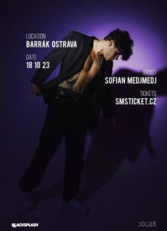 Sofian Medjmedj - Barrák Ostrava- Ostrava -BARRÁK music club, Havlíčkovo Nábřeží 28, Ostrava