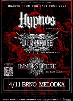 Hypnos + Welicoruss + Innersphere | Brno- Brno -Melodka, Kounicova 20/22, Brno