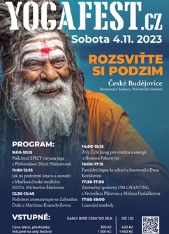 YOGAFEST České Budějovice 2023- České Budějovice -Solnice, Piaristické náměstí 3, České Budějovice