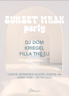 Maison Sunset Mrak Party- Brno -Mrak / The Cloud, Husova 14, Brno