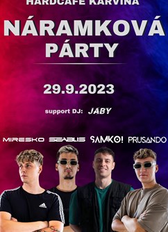 Narámková párty - Hardcafé Karviná- Karviná -Hardcafé, tř. Těreškovové 2232, Karviná