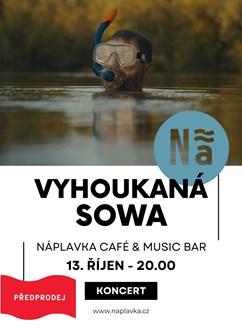 VYHOUKANÁ SOWA- Hradec Králové -NáPLAVKA café & music bar, Náměstí 5.května 835, Hradec Králové