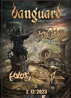 VANGUARD (Křest desky) + hosté- Brno -Melodka, Kounicova 20/22, Brno