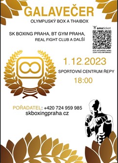Galavečer SK Boxing Praha- Praha -Sportovní centrum Řepy, Na Chobotě 125/2B, Praha