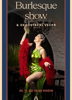 Burlesque show & degustační večer v Teátru- Brno -Divadelní restaurant Teátr, Lidická 1862/14, Brno