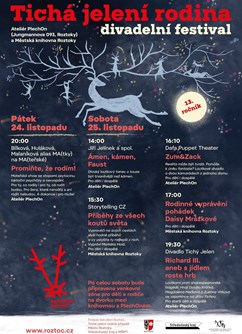 Richard III. - divadelní festival Tichá jelení rodina- Roztoky -Ateliér PlechOn, Jungmannova 093, Roztoky
