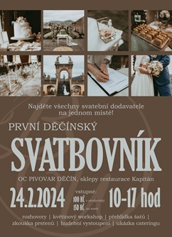 Svatbovník - svatební veletrh- Děčín -Centrum Pivovar, Sofijská 2/3, Děčín