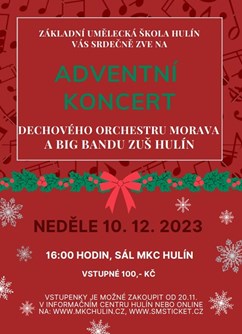 Adventní koncert- Hulín -Městské kulturní centrum, Třebízského 194, Hulín