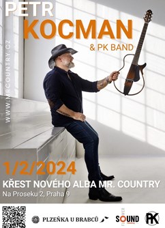 Petr Kocman - Koncert a Křest CD- Praha -Plzeňka u Brabců, Na Proseku 2/11, Praha