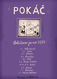 Koncert Pokáč- Olomouc- Pokáčovo Jaro 2024 -Sklub, 17.listopadu 43, Olomouc