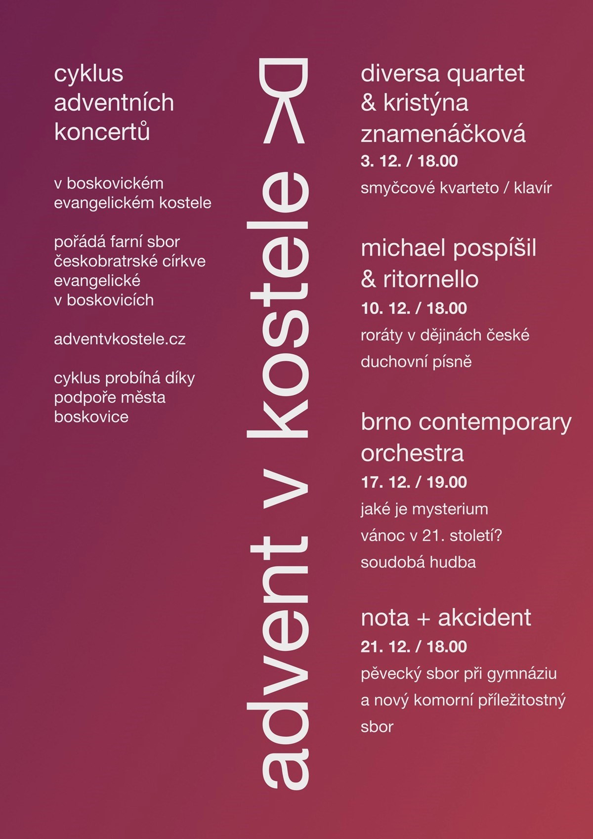 Nota + Akcident (adventní sborový koncert)