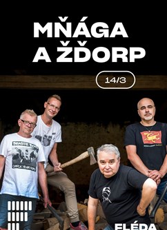 Mňága a Žďorp- koncert v Brně -Fléda, Štefánikova 24, Brno