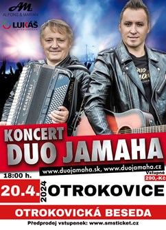 Koncert DUO JAMAHA Otrokovice- Otrokovice -Otrokovická beseda, nám. 3. května 1302, Otrokovice
