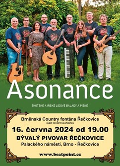 Asonance - Brněnská Country fontána Řečkovice 2024- Brno -Amfiteátr 