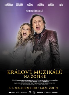 Králové muzikálů na Žofíně- Praha -Palác Žofín, Slovanský ostrov 226, Praha