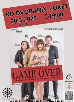 Game over- Loket -Kulturní dům Dvorana, Radniční 312, Loket