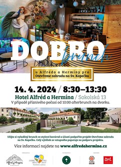 DOBRObrunch- Olomouc -Hotel Alfréd a Hermína, Sokolská 580/13, Olomouc