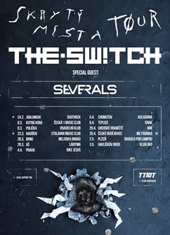 The.Switch - Skrytý místa tour 2024 + special guest Severals- Teplice -KNAK music klub, Rooseveltovo náměstí 3, Teplice