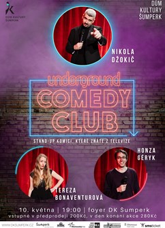 Klub Foyer: Underground Comedy Club- Šumperk -Dům Kultury, Fialova 416/3, Šumperk