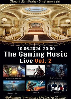 The Gaming Music Live Vol. 2- Praha -Obecní Dům, nám. Republiky 1090, Praha